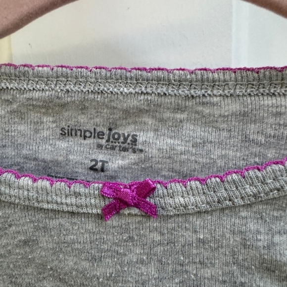 Carter’s 2T Girls Hoot Hoot I’m Cute Gray Owl Long Sleeve Pajama Top - Picture 6 of 6